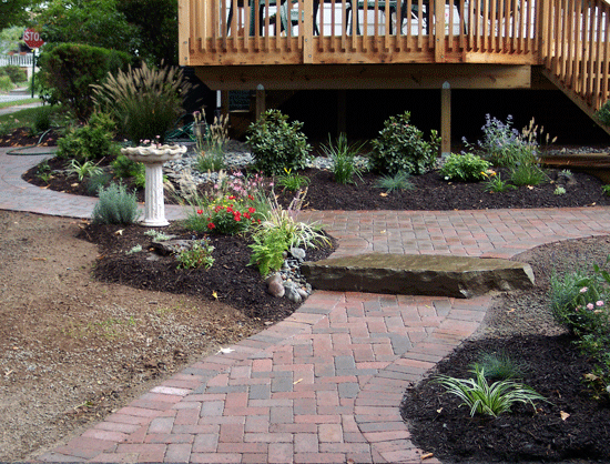 Integrating Pavers with Natural Stone Steps