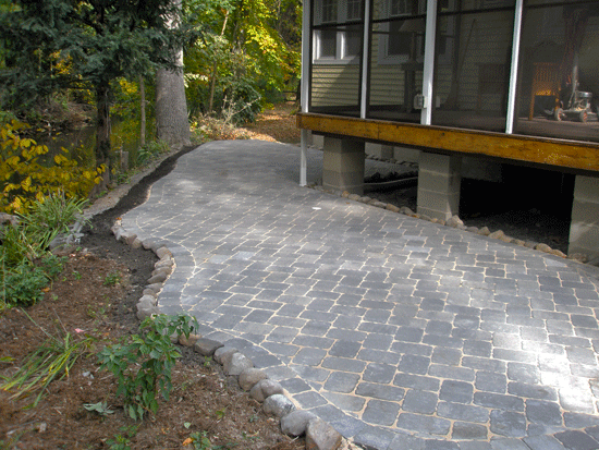 After - Free-form Patio 